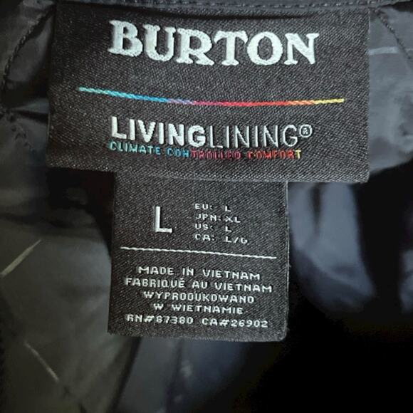 Burton Snowboarding Ski Kiley Insulator True Black Quilted Jacket Womens US L - Picture 11 of 16